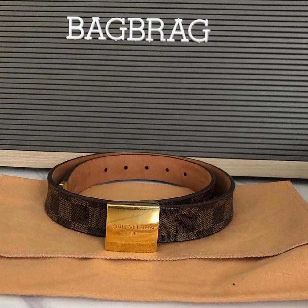 Louis Vuitton damier ebene belt